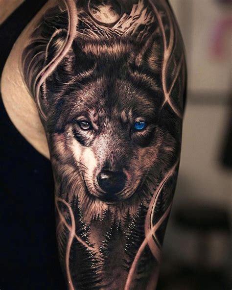 Tatuaje de lobo 